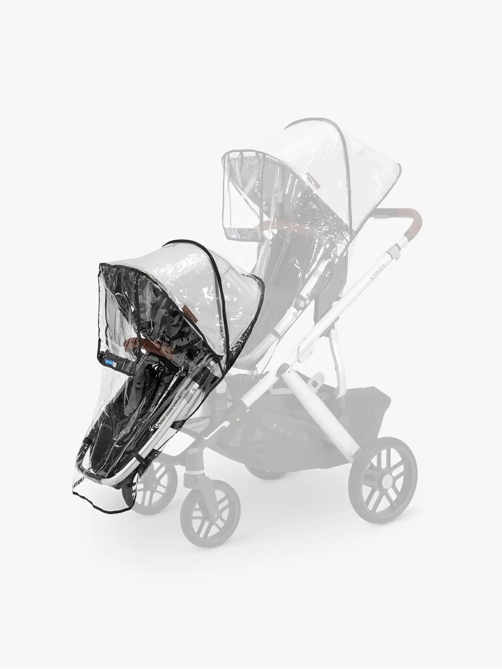 New in box Uppababy Vista RumbleSeat Rain Shield - Clear